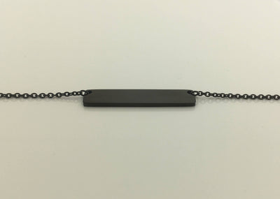Personalized Bar Pendant Name Necklace