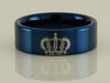 Princess Crown Tungsten Ring