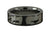 Dogs and Coyote Tungsten Carbide Ring