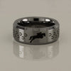 Tungsten Carbide Horse Jumping Ring