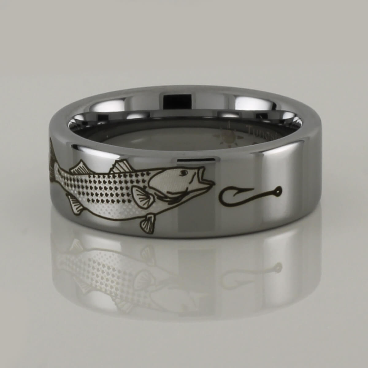 Tungsten Striped Bass Ring