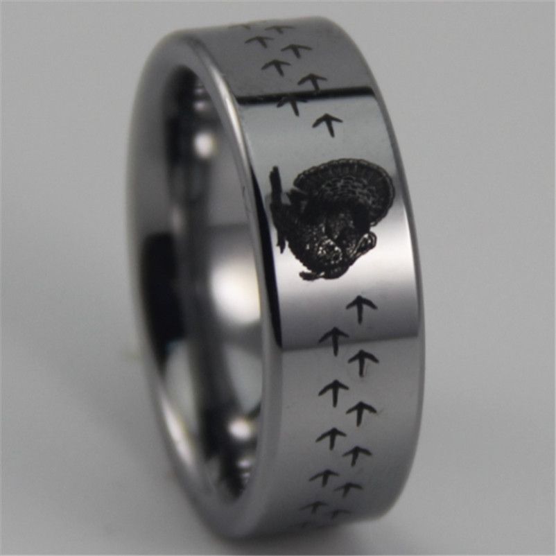 Tungsten Carbide Turkey Ring