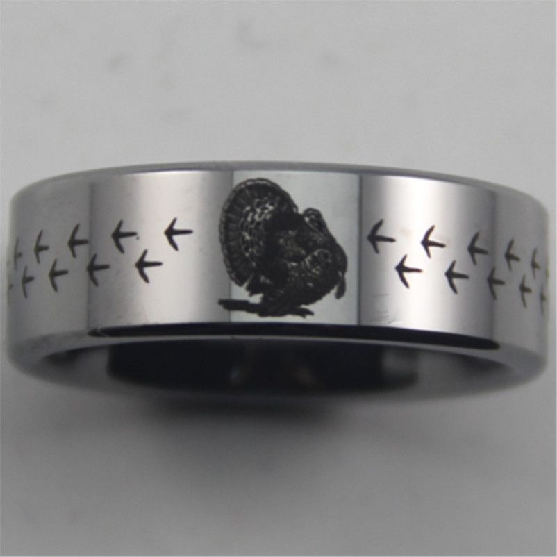 Tungsten Carbide Turkey Ring
