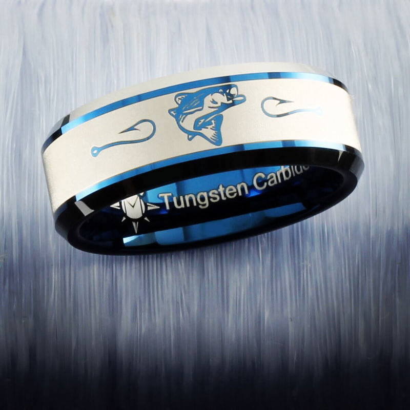 Tungsten Bass Fishing Ring - My Shinies