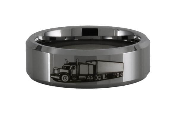 Big Rig Tungsten Ring