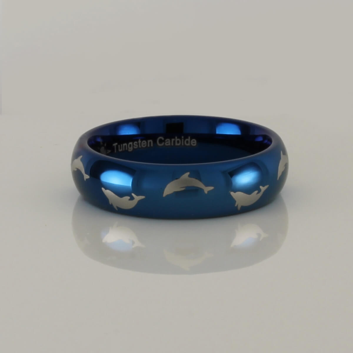 Tungsten Carbide Dolphin Ring