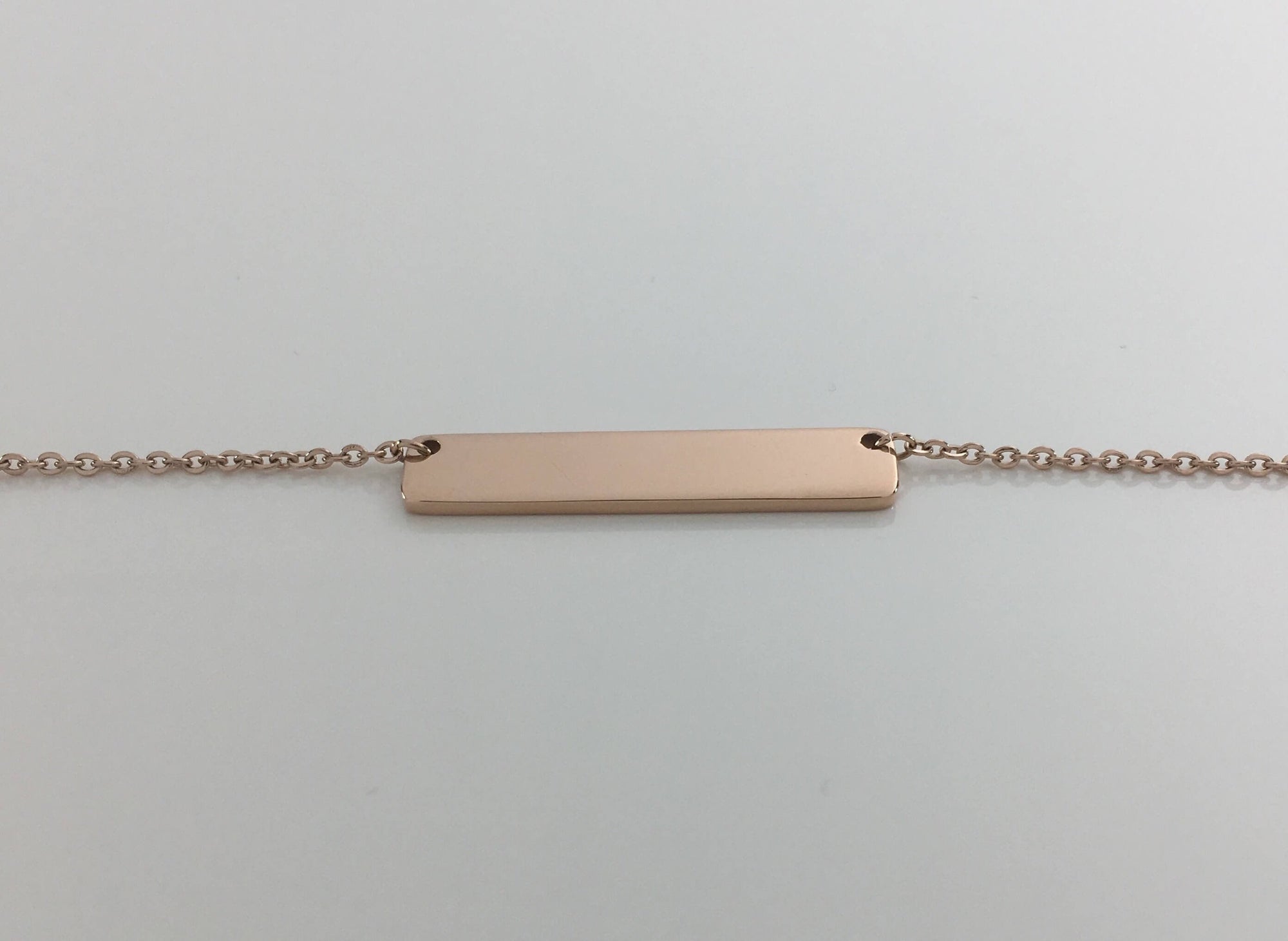 Personalized Bar Pendant Name Necklace