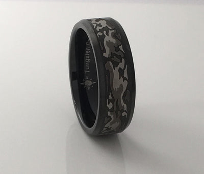 Tungsten Camouflage Ring (2 Styles)