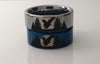 Eagle and Forest Tungsten Ring