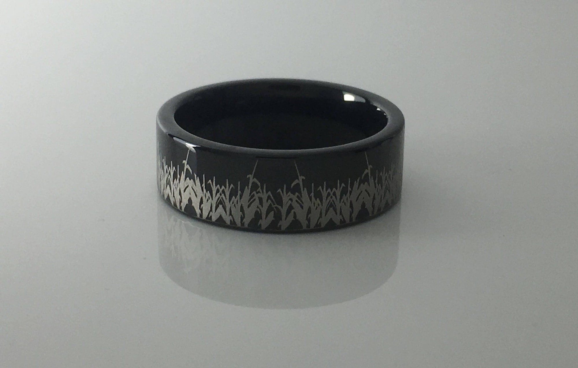 Tungsten Cornfield Ring