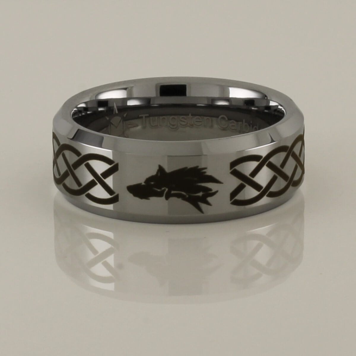 Tungsten wolf deals ring