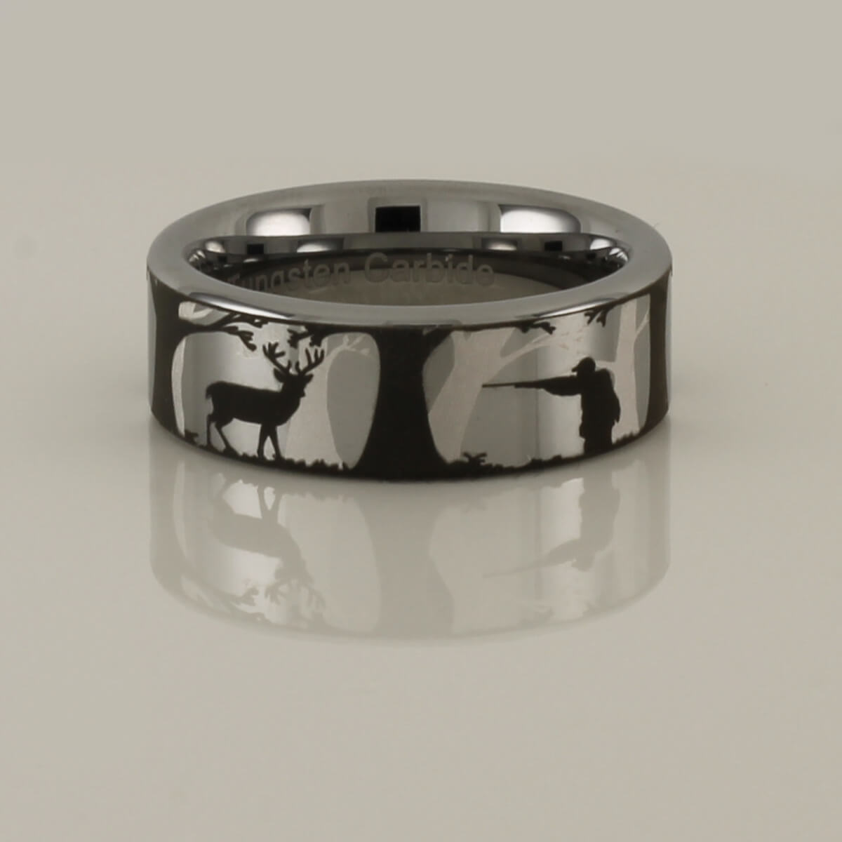 Tungsten Deer Hunting Ring
