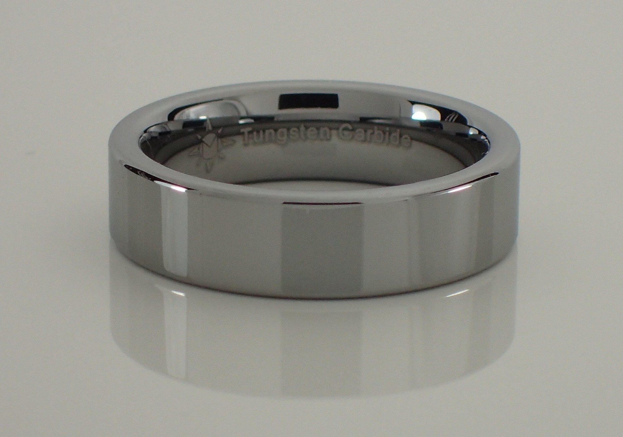 6mm Tungsten Carbide Pipe Style Ring