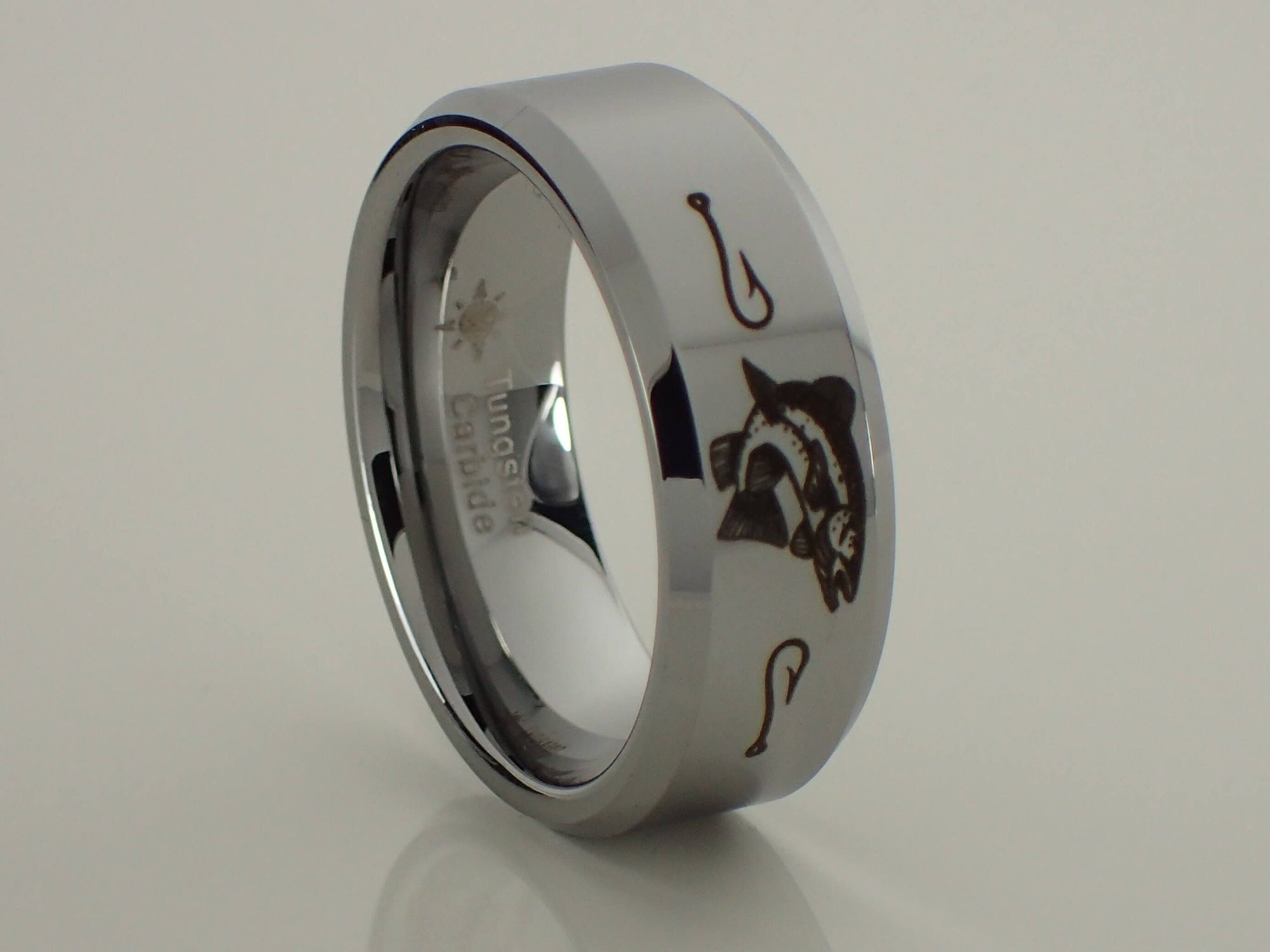 Tungsten Carbide Trout Ring