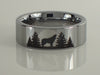 Wolf Forest Scene Ring