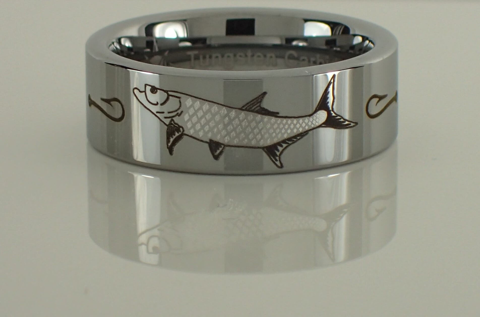Tungsten Carbide Tarpon Ring