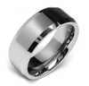 Custom Tungsten 8mm beveled Ring