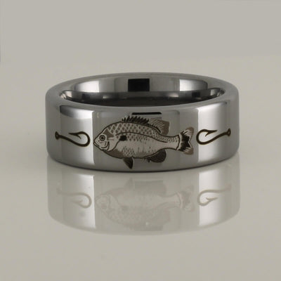 Tungsten Redbreast Sunfish Ring