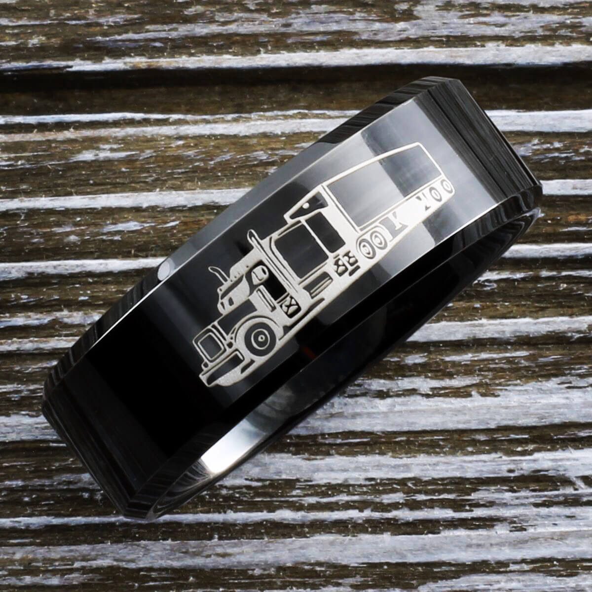 Big Rig Tungsten Ring