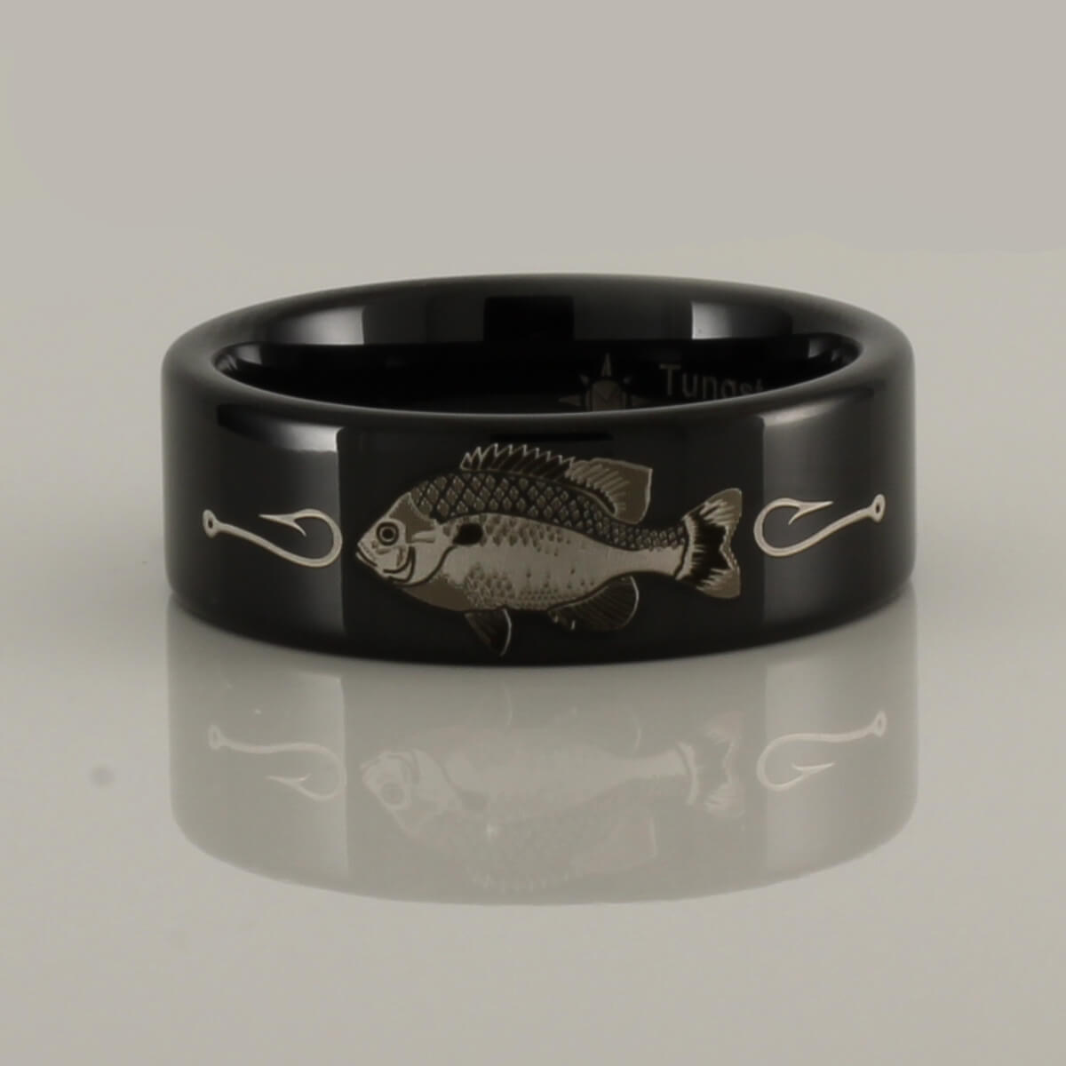 Tungsten Redbreast Sunfish Ring