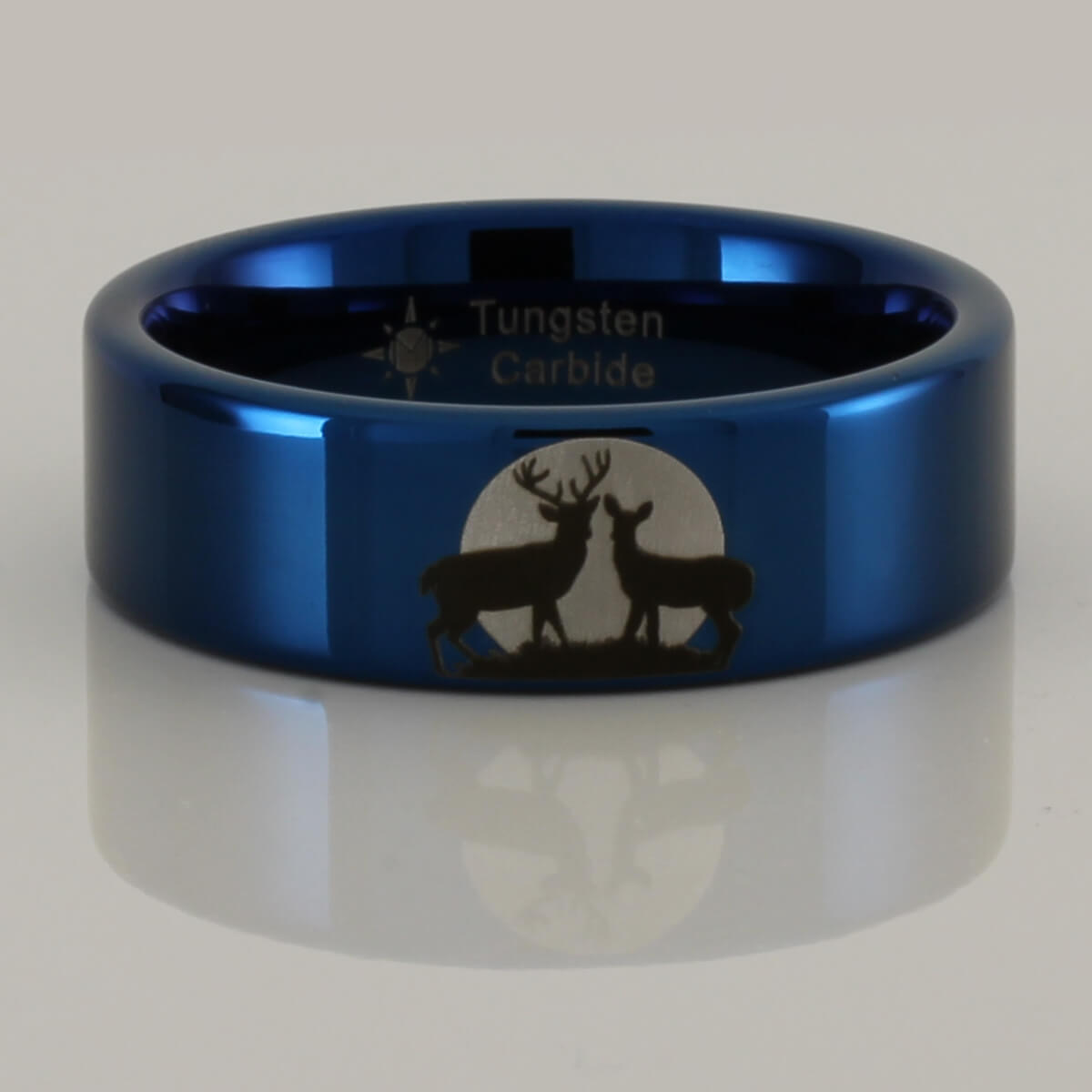 Buck and Doe Moon Ring