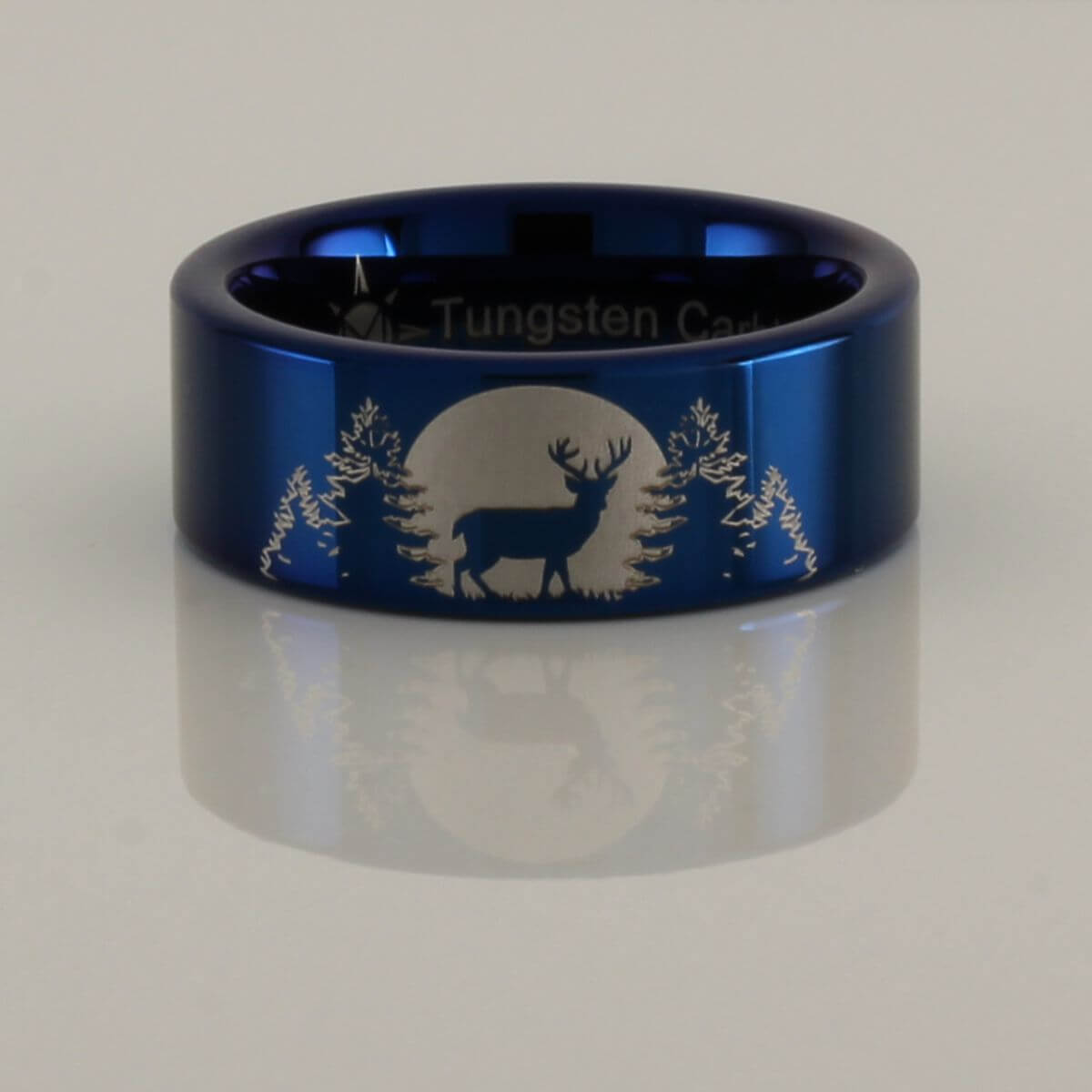 Buck Forest Scene ring