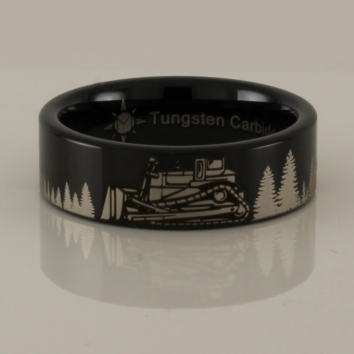 Excavator Chainsaw Bulldozer Tungsten Ring