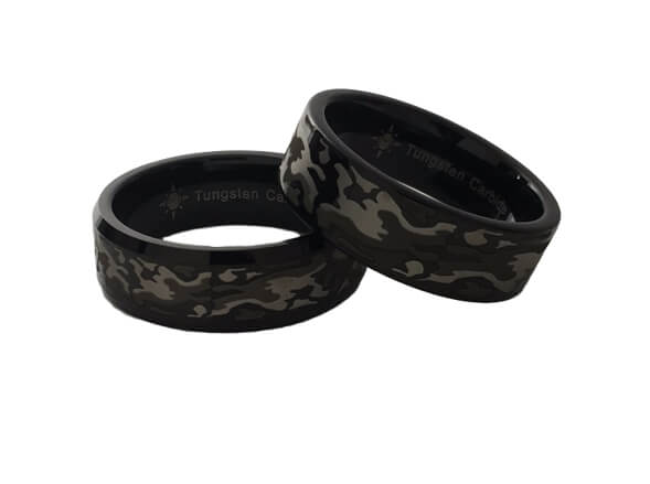 Tungsten Camouflage Ring (2 Styles)