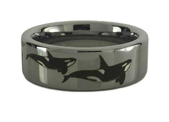 Tungsten Carbide Orca Ring