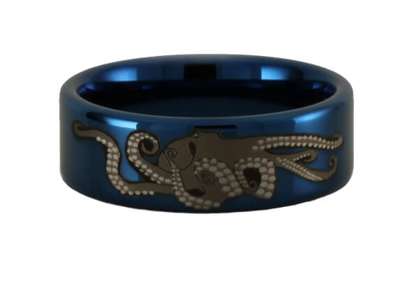 Octopus Tungsten Ring