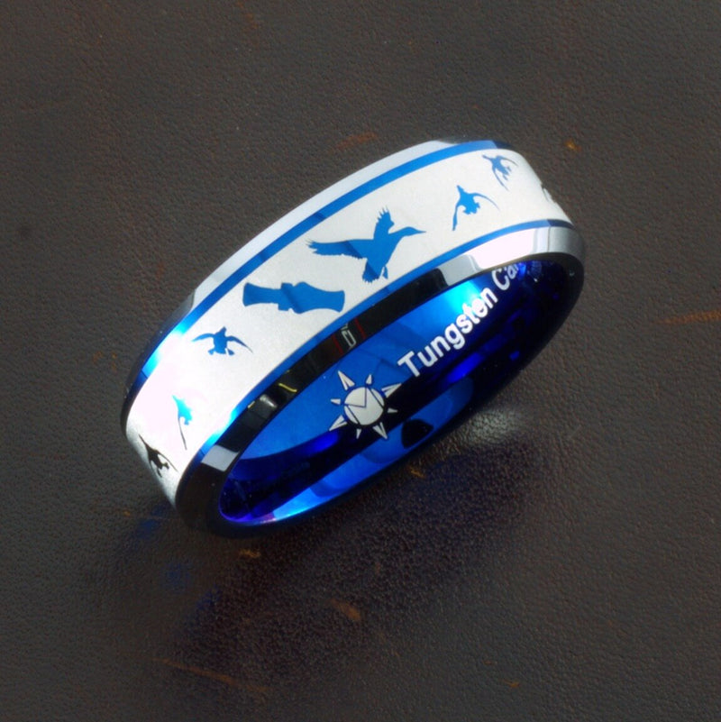 Ducks Landing with Duck Call Tungsten Ring - My Shinies