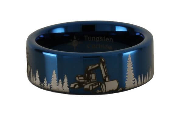 Excavator Chainsaw Bulldozer Tungsten Ring