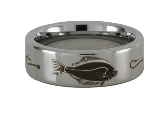 Flounder Redfish Speckled Trout Tungsten Ring - My Shinies