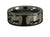 Fox and Dogs Tungsten Carbide Ring