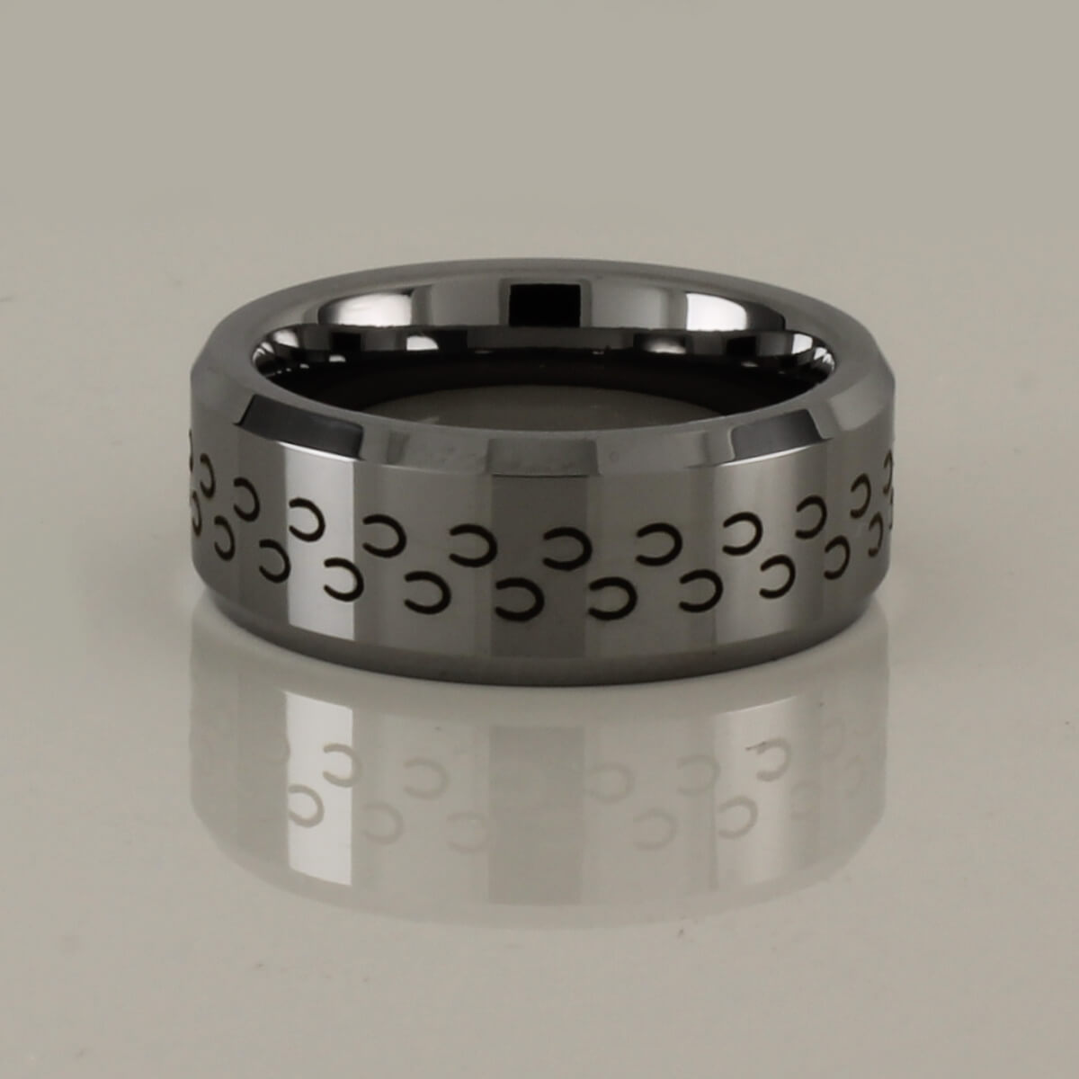 Tungsten Carbide Horse Jumping Ring