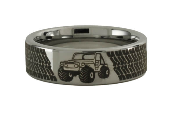 Off Road Tungsten Ring