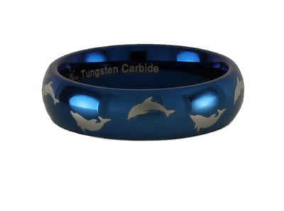 Tungsten Carbide Dolphin Ring
