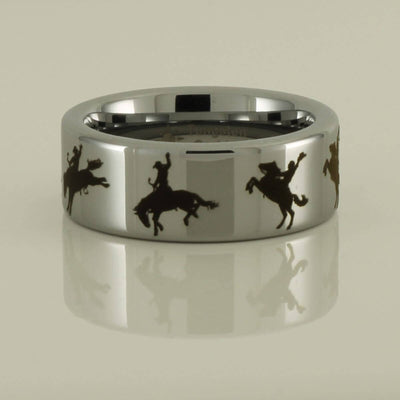 Tungsten Rodeo Horse Ring