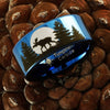 Tungsten Moose Forest Moon Ring