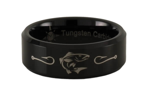 Tungsten Redfish Ring