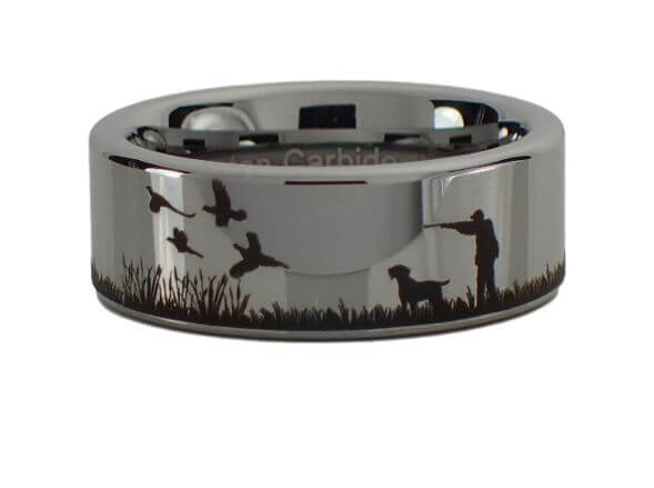 Pheasant Hunting Scene Ring