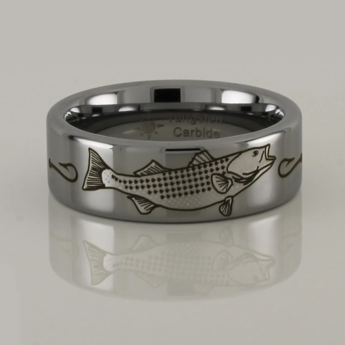 Tungsten Striped Bass Ring