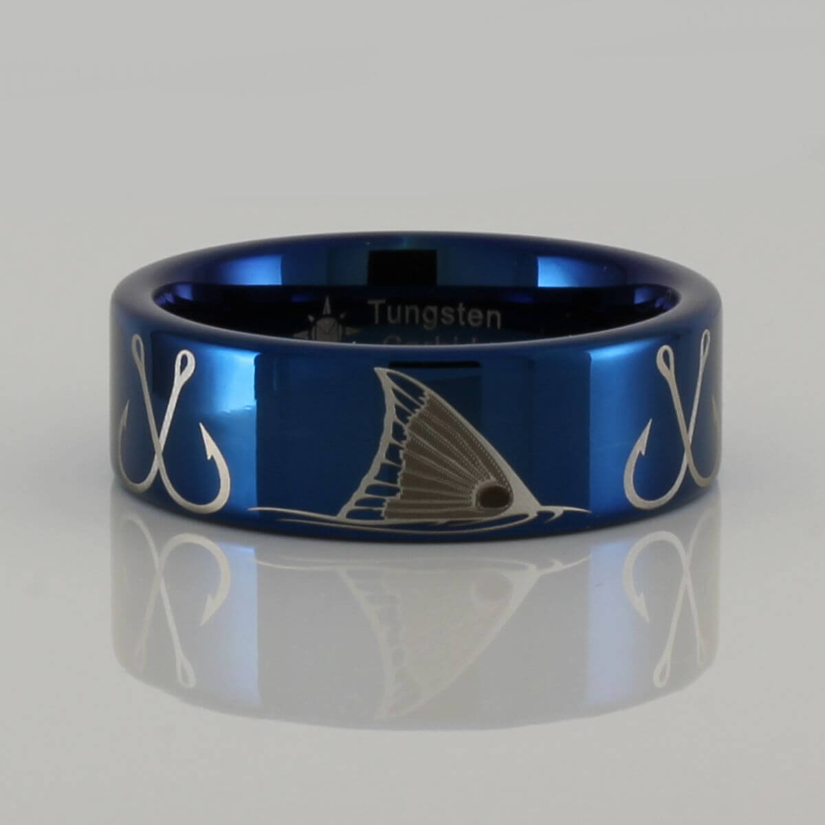 Tailing Redfish Tungsten Ring