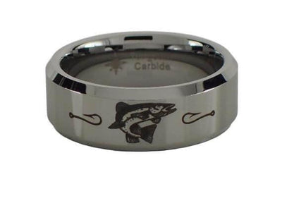 Tungsten Carbide Trout Ring