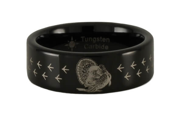 Tungsten Carbide Turkey Ring - My Shinies